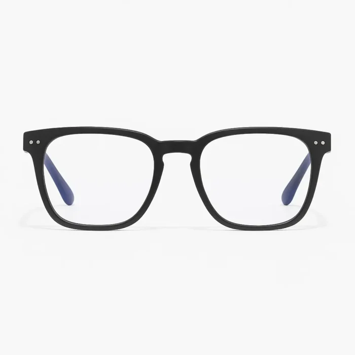 lunettes carrées noires