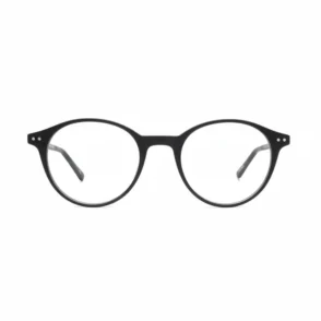 Lunette a clip fixée sur une monture de lunettes de vue, montrant le système d’attache et la protection solaire.