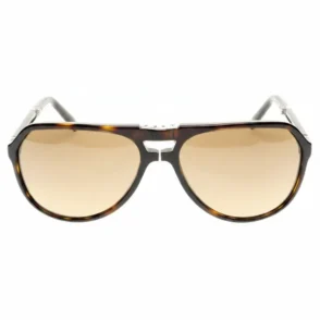 Lunette de soleil Dolce Gabbana femme au design élégant, vue de face avec monture raffinée.