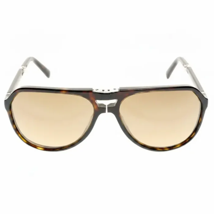 Lunette de soleil Dolce Gabbana homme, vue de face, monture élégante avec verres teintés et finitions premium.