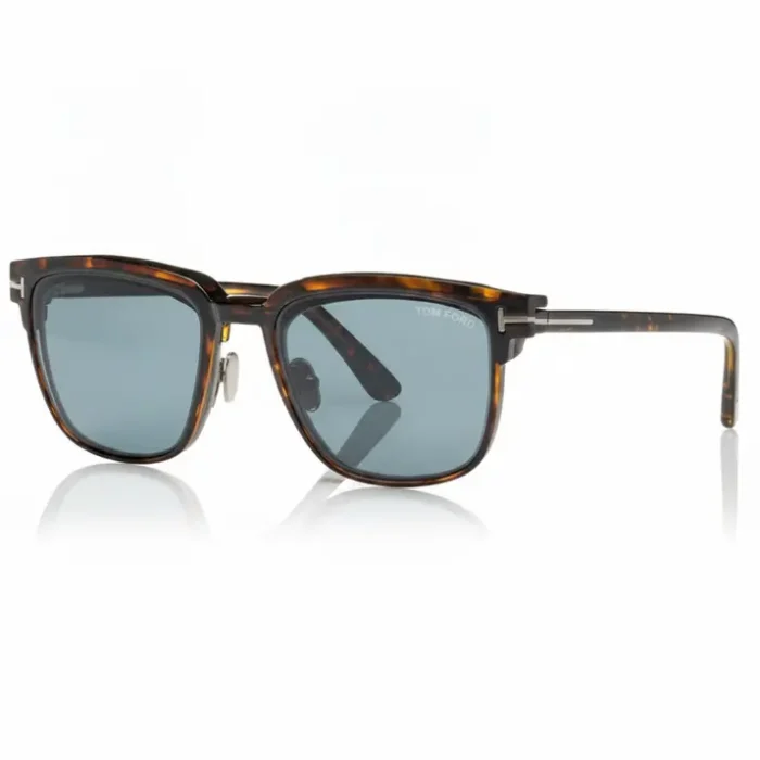 Monture lunette homme avec clip solaire polarisé Monture lunette homme avec clip solaire polarisé fixé à l’avant, style moderne pour protection UV au quotidien.