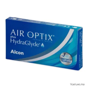 Air Optix Plus HydraGlyde - Lentilles Mensuelles