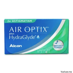 lentilles air optix plus hydraglyde for astigmatism