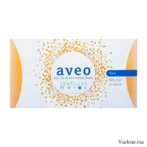lentilles aveo one month toric