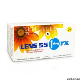 lentilles lens 55 1 day rx