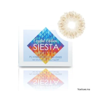 lentilles siesta crystal edition